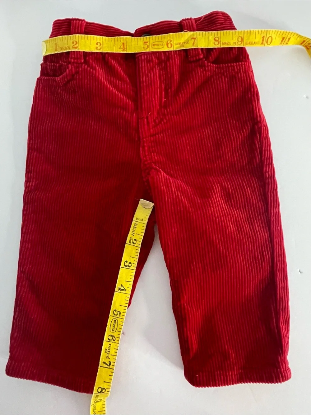 Ralph Lauren Red Corduroy Kids Pants